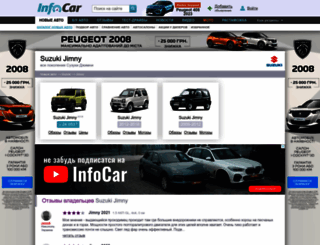 suzuki-jimny.infocar.ua screenshot