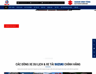 suzukivinhtung.com.vn screenshot