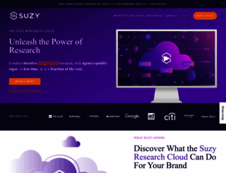 suzy.com screenshot