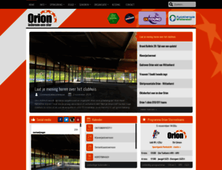 sv-orion.nl screenshot