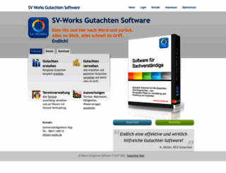 sv-works.de screenshot