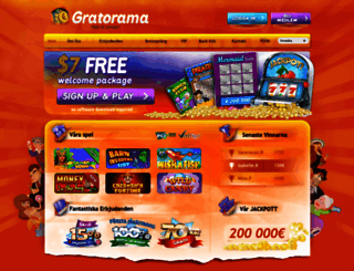 sv.gratorama.com screenshot