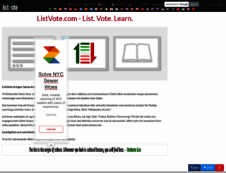 sv.listvote.com screenshot