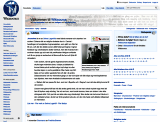 sv.wikisource.org screenshot