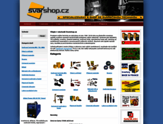 svarshop.cz screenshot