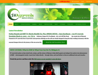 svayurveda.com screenshot