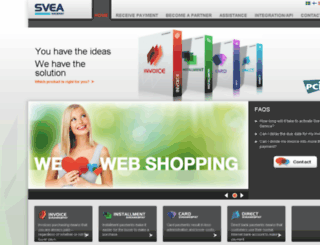 sveawebpay.com screenshot