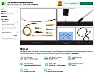 svelsensors.net screenshot