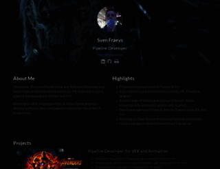 svenfraeys.com screenshot