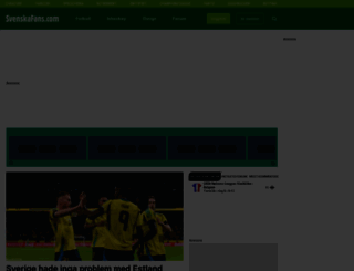 svenskafans.com screenshot