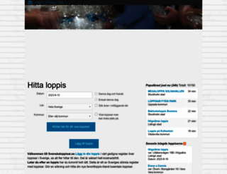 svenskaloppisar.se screenshot