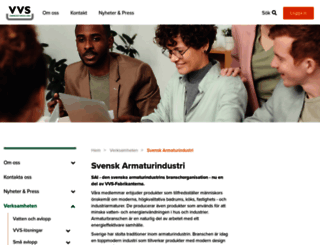 svenskarmaturindustri.se screenshot