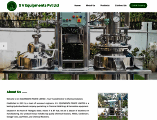 svequipments.com screenshot