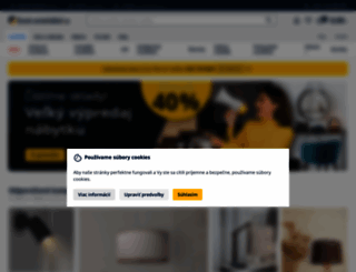 svet-svietidiel.sk screenshot