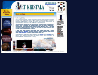 svetkristala.co.rs screenshot
