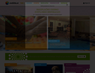 svetloba.si screenshot