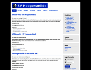svhoogersmilde.nl screenshot