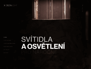 svitidla-deltalight.cz screenshot