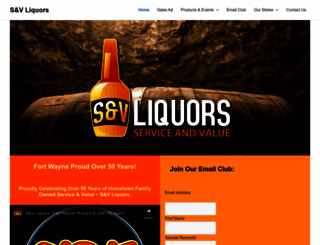 svliquors.com screenshot