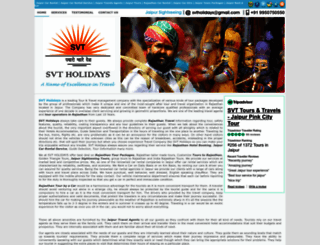 svtholidays.com screenshot