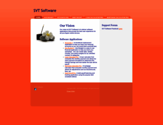 svtsoftware.com screenshot
