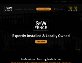 sw-fence.com screenshot