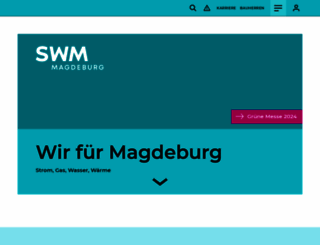 sw-magdeburg.de screenshot