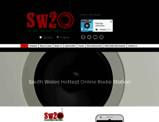 sw20radio.co.uk screenshot