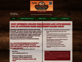 swaauction.com screenshot