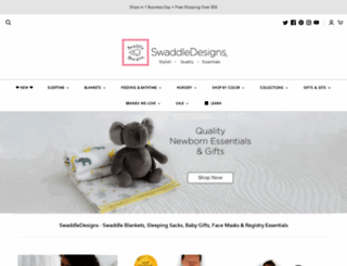 swaddledesigns.co.uk screenshot