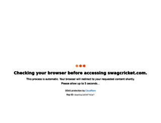 swagcricket.com screenshot