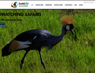 swahiliecosafaris.com screenshot