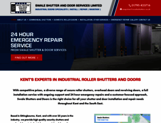 swaleshutters.co.uk screenshot