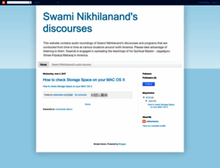 swaminikhilanand.blogspot.com screenshot