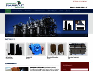 swamiplastics.com screenshot