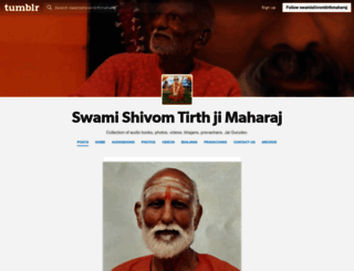 swamishivomtirth.org screenshot