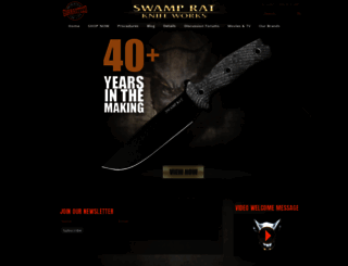swampratknifeworks.com screenshot