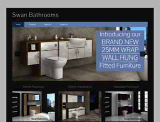 swanbathrooms.com screenshot