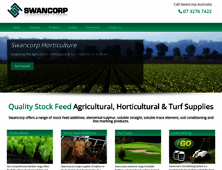 swancorp.com.au screenshot