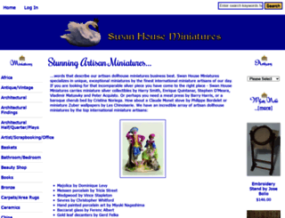 swanhouseminiatures.com screenshot