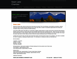 swanlakemontana.org screenshot
