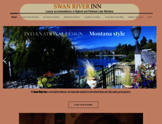swanriverinn.com screenshot