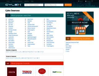 swansea.cylex-uk.co.uk screenshot