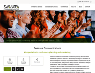 swanseacommunications.com screenshot