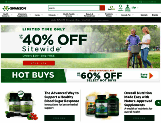 swanson-vitamins.com screenshot