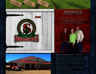 swansonevergreen.com screenshot