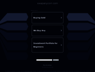 swapanycoin.com screenshot