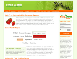 swapwords.com screenshot