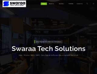 swaraa.dev screenshot