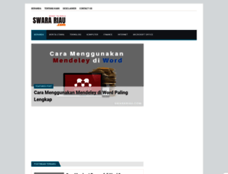 swarariau.com screenshot
